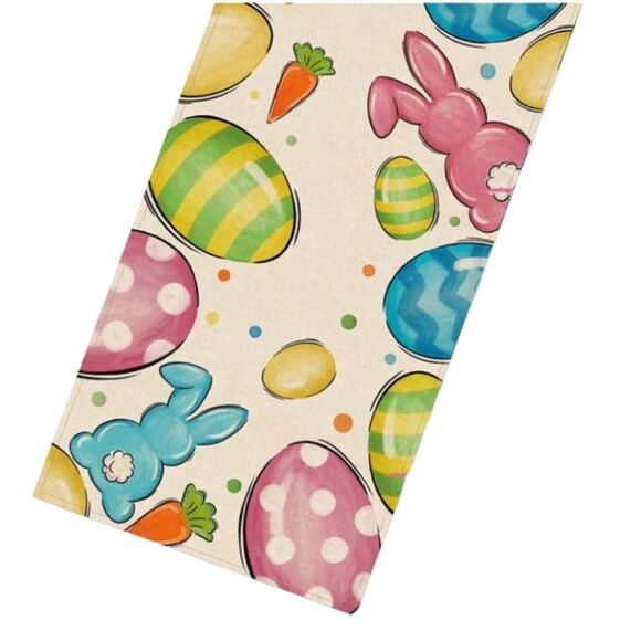 Colorful Easter Table Runner - Picture 6 of 7